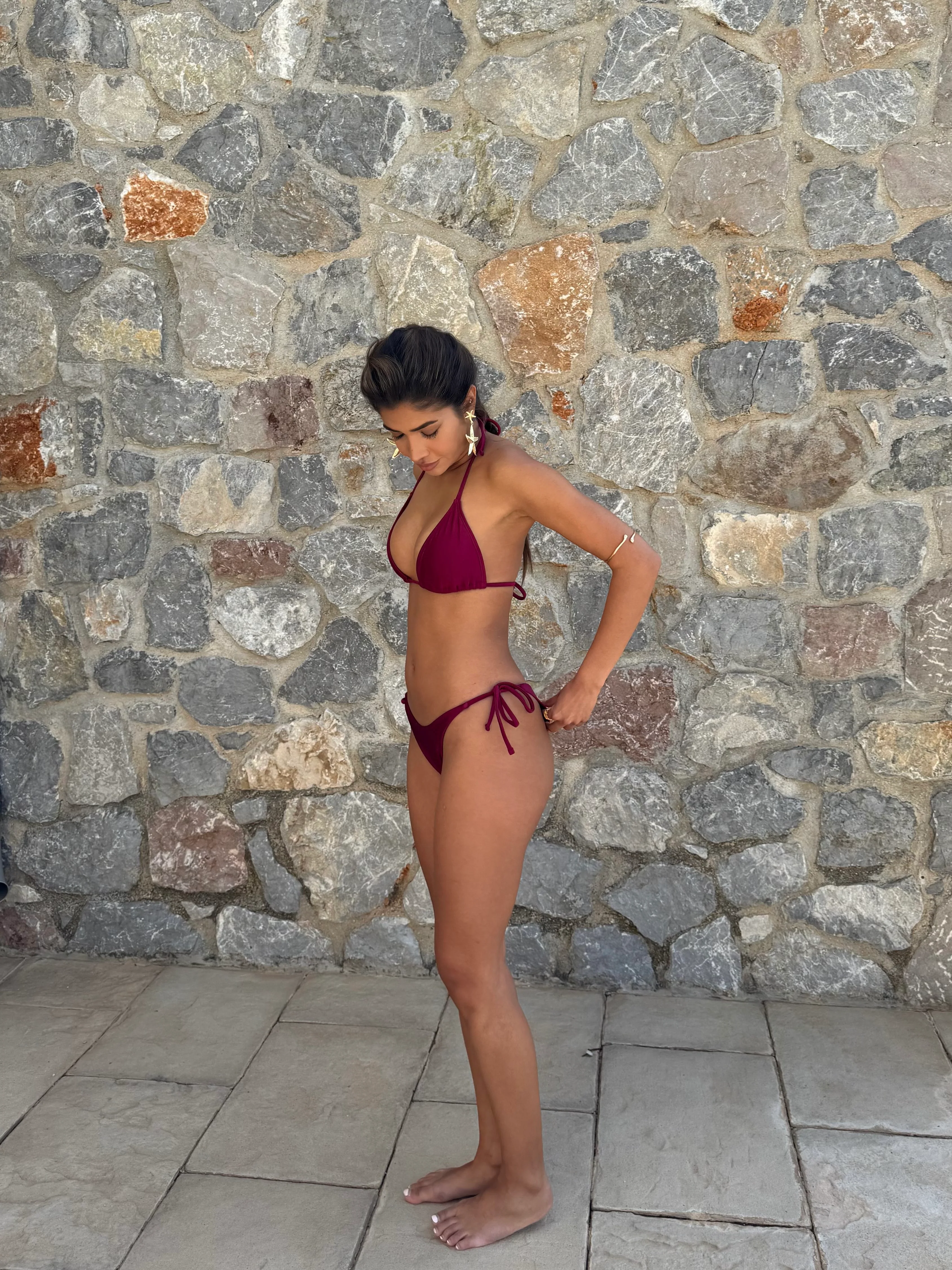 Bikini -Top - Bordeaux - Image 7