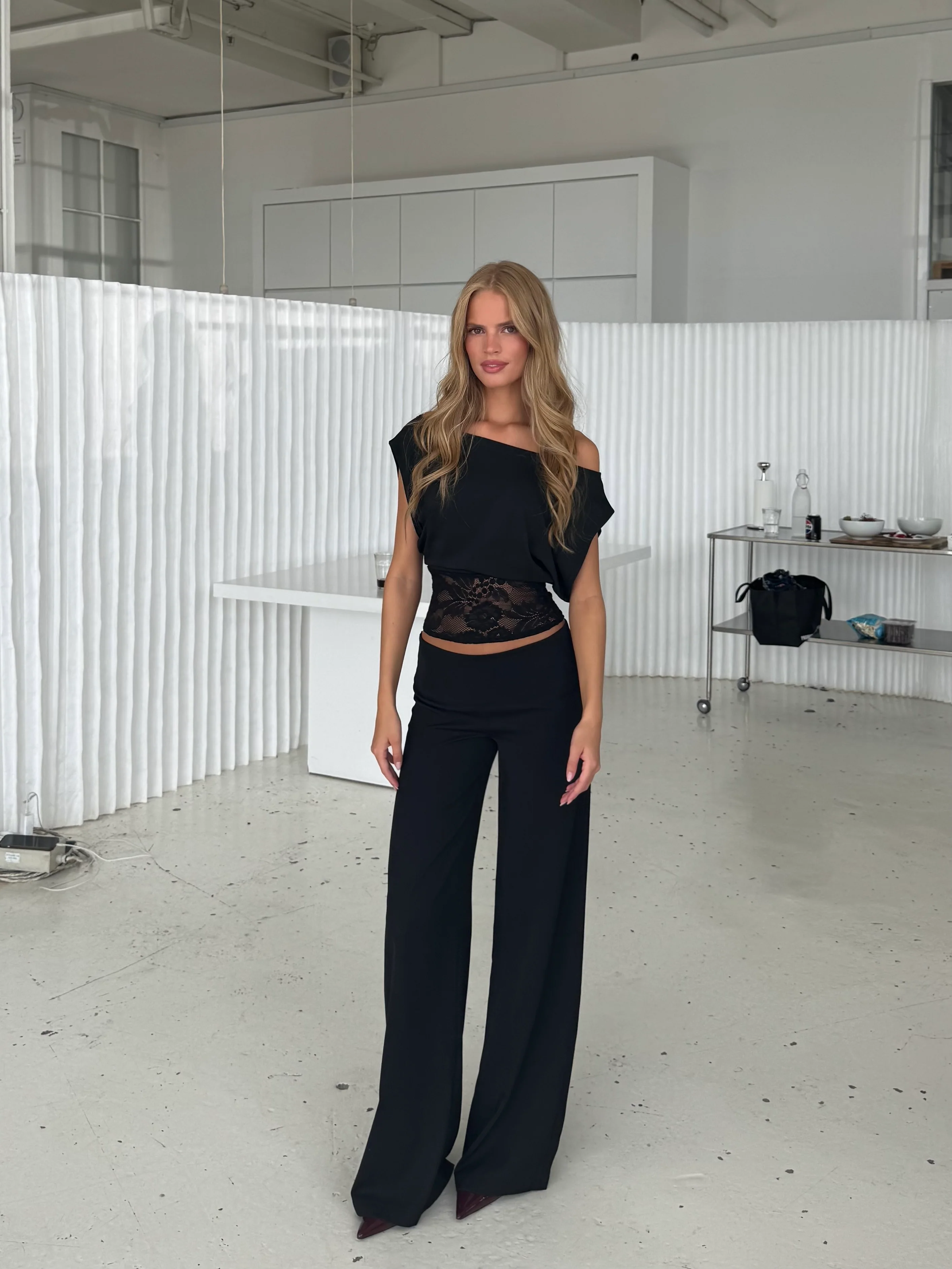 Hera basic lace top - schwarz - Image 5