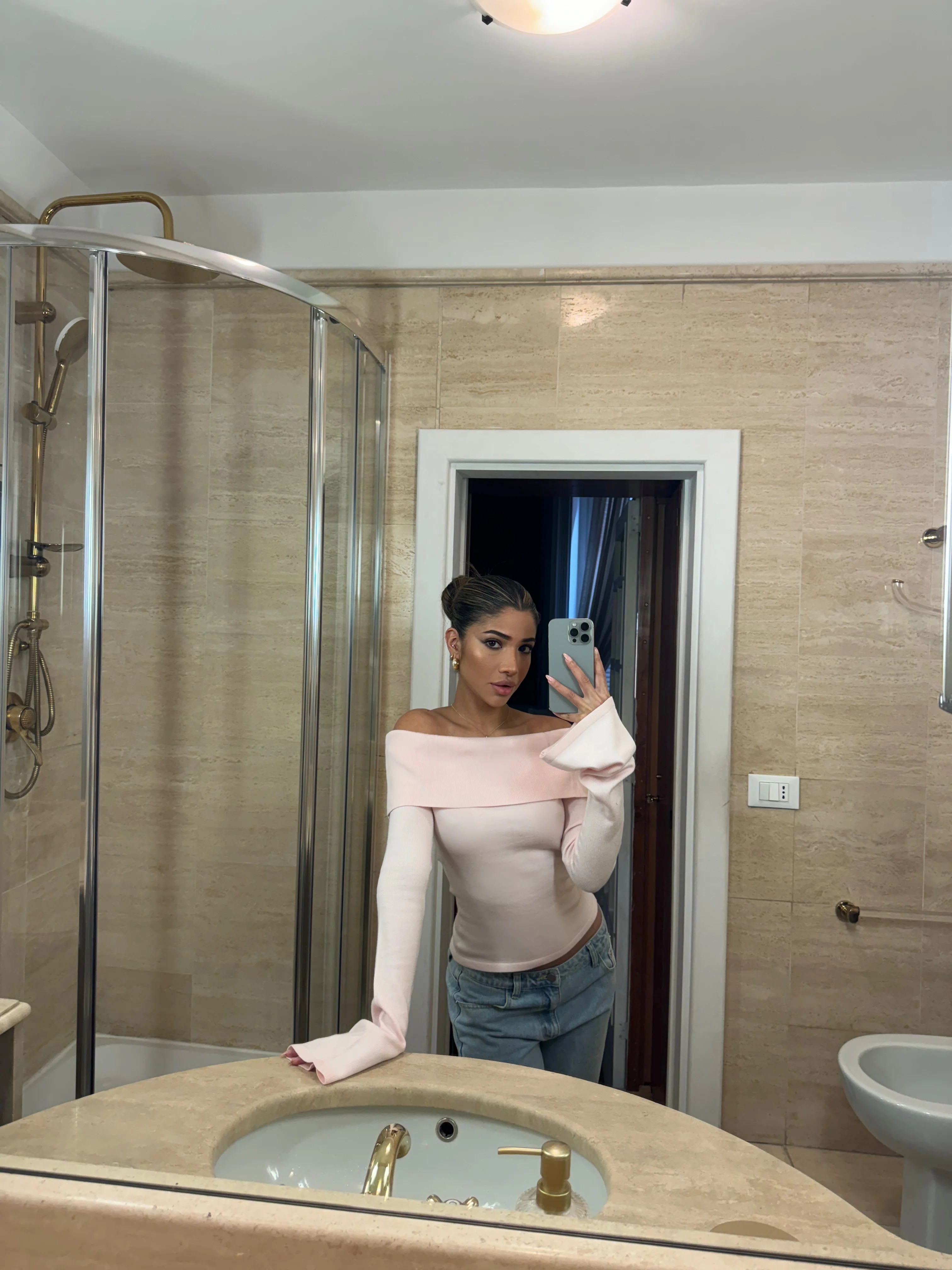 Kaia knit top - Pink - Image 10