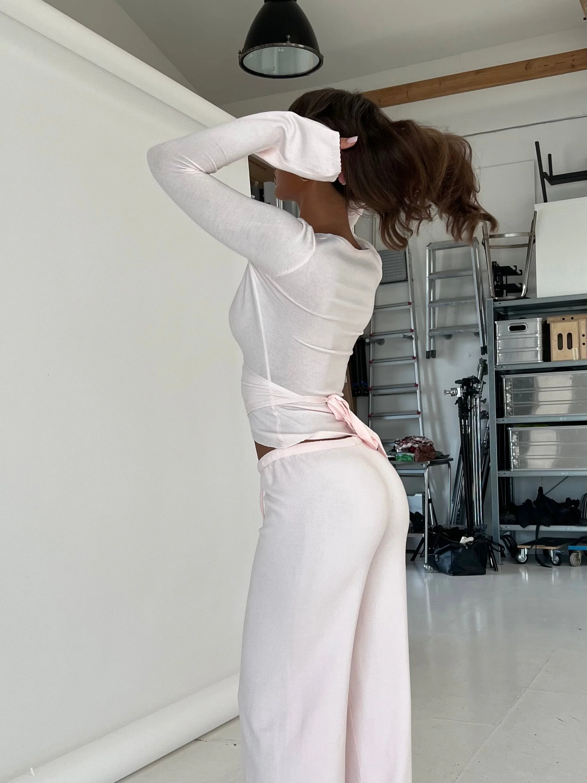 Knit hosen - rosa - Image 2