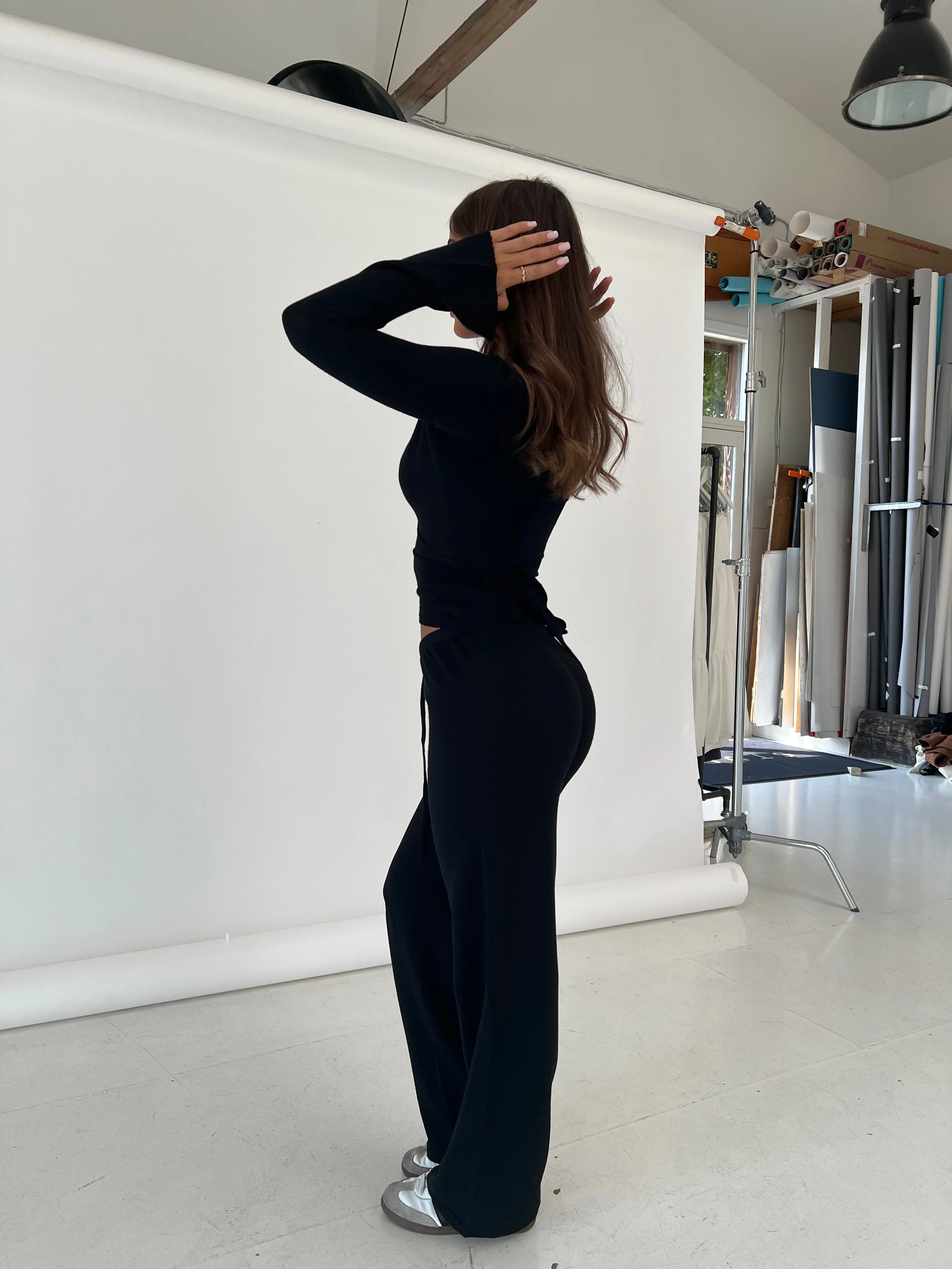 Knit hosen - schwarz - Image 4
