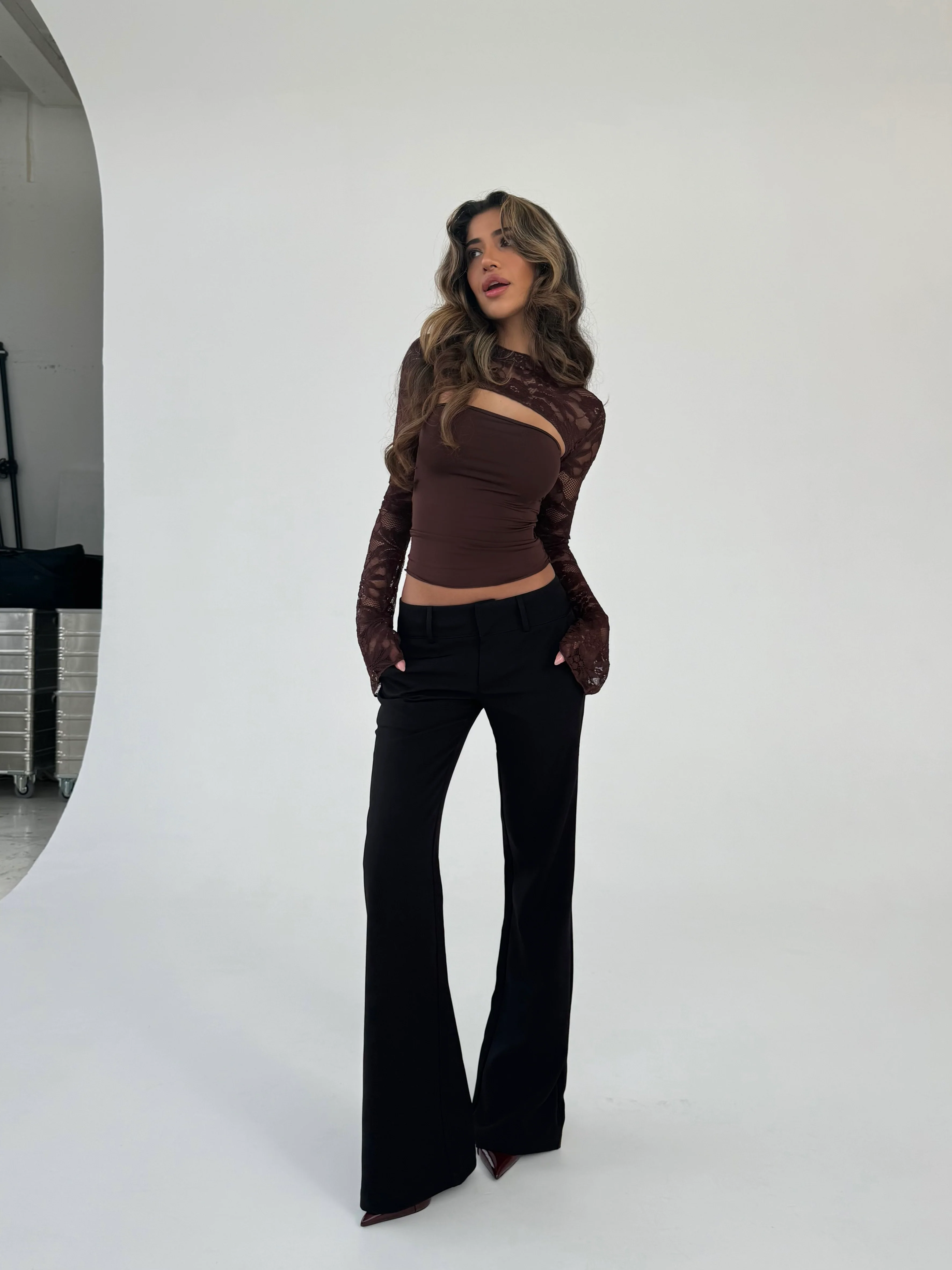 Livia low waist hosen - schwarz - Image 6