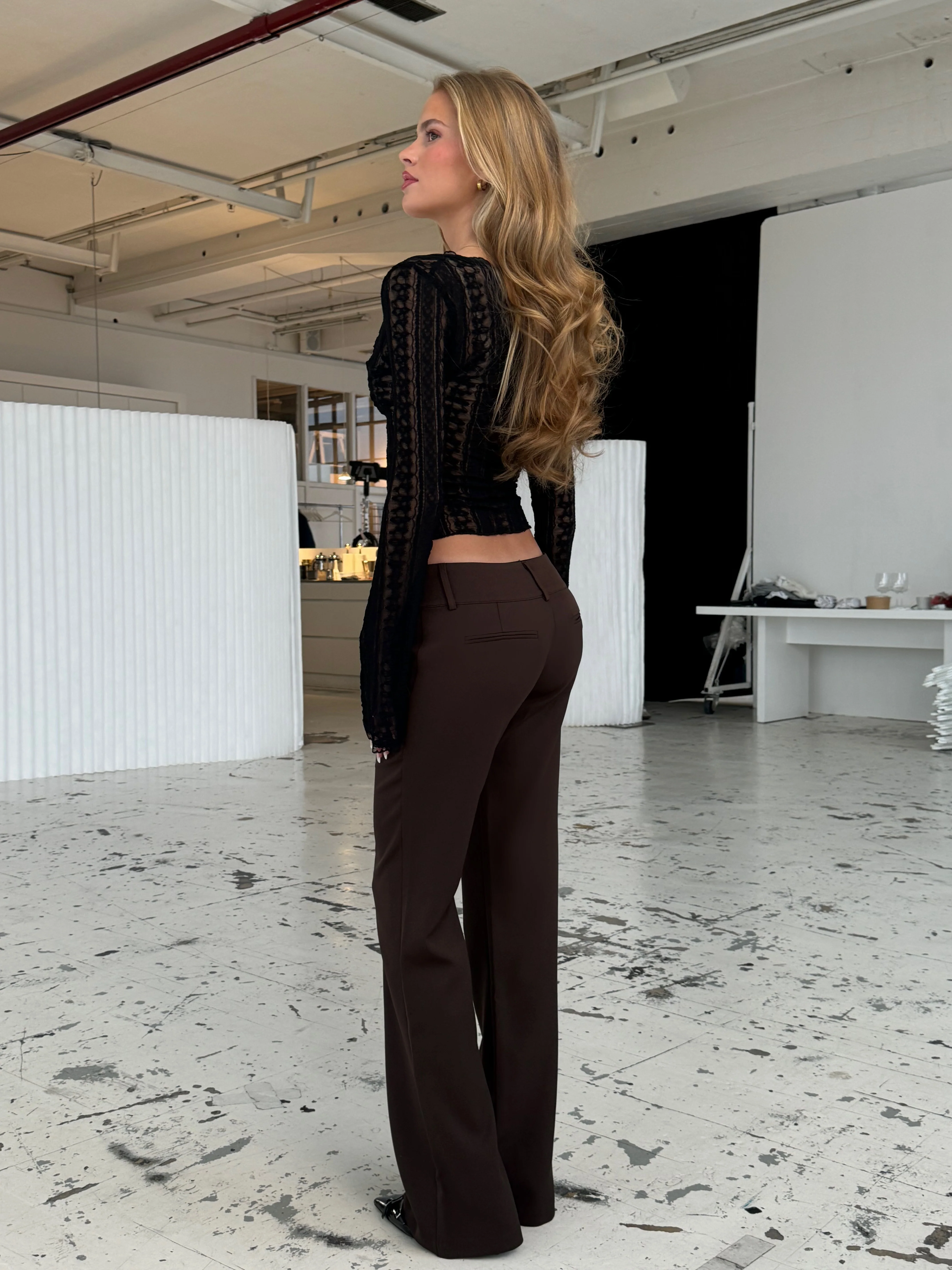 Lyra Lace Top - Schwarz - Image 2