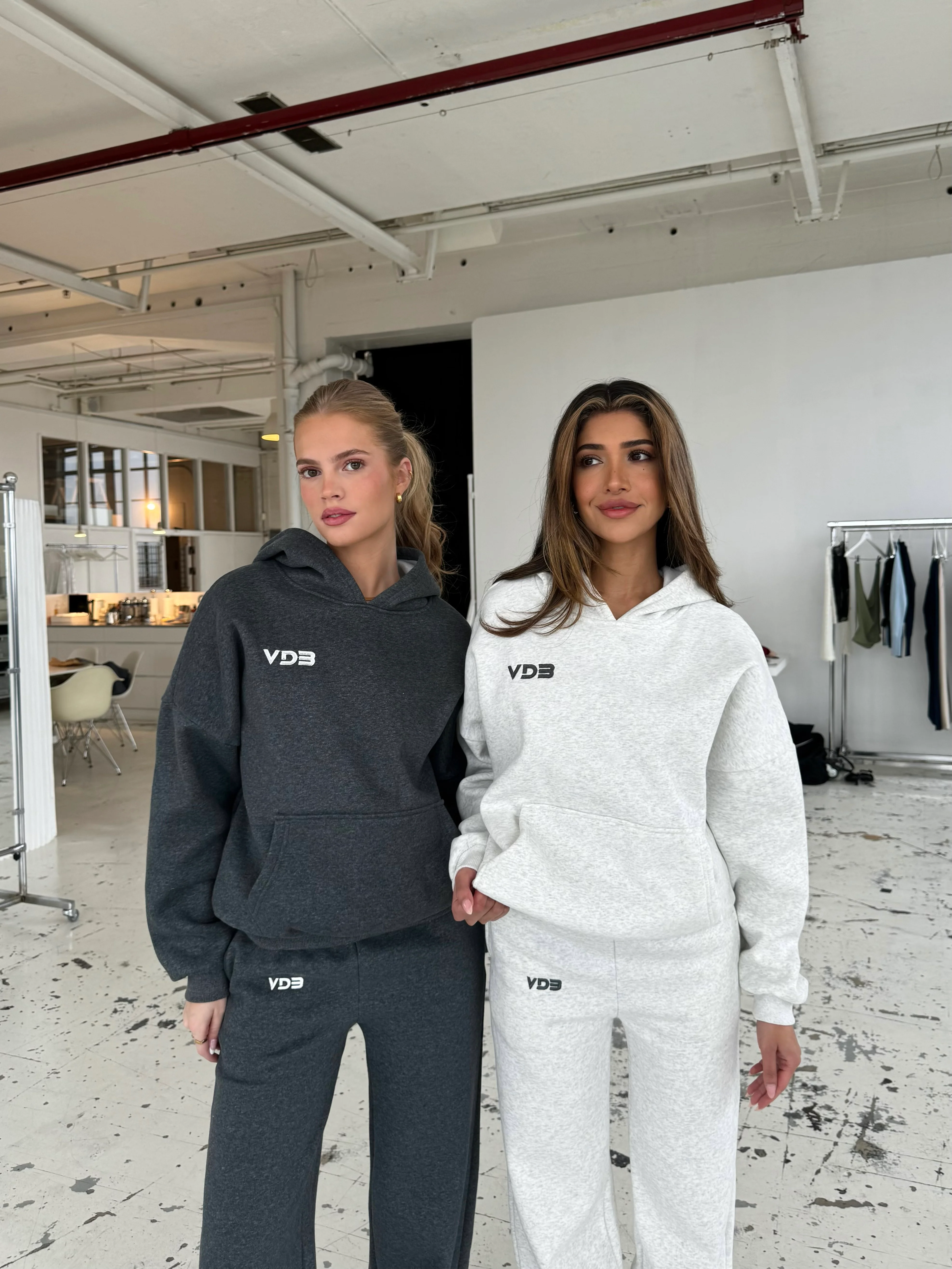VDB Hoodie - dunkelgraue Melette - Image 2
