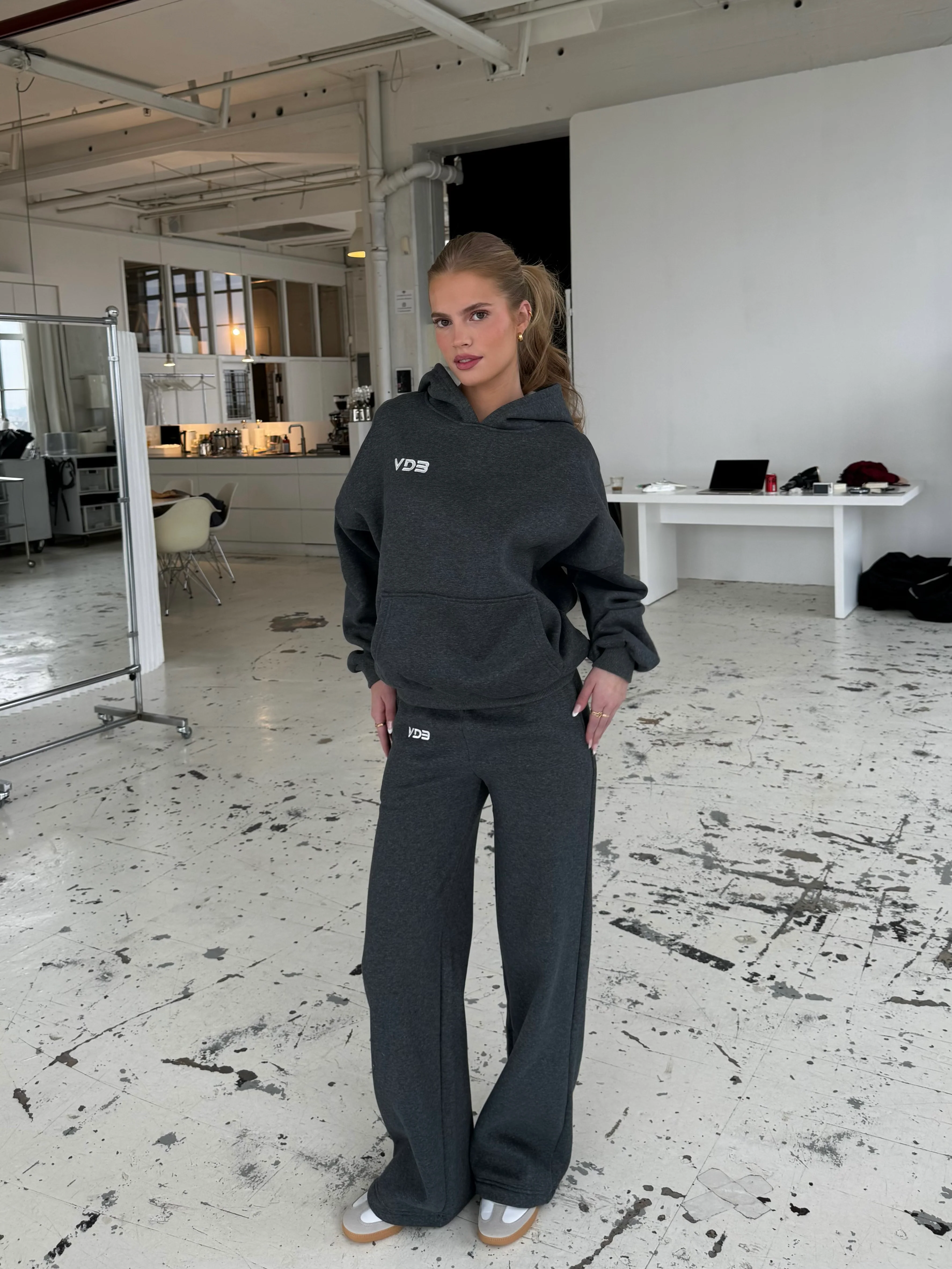 VDB Hoodie - dunkelgraue Melette - Image 3