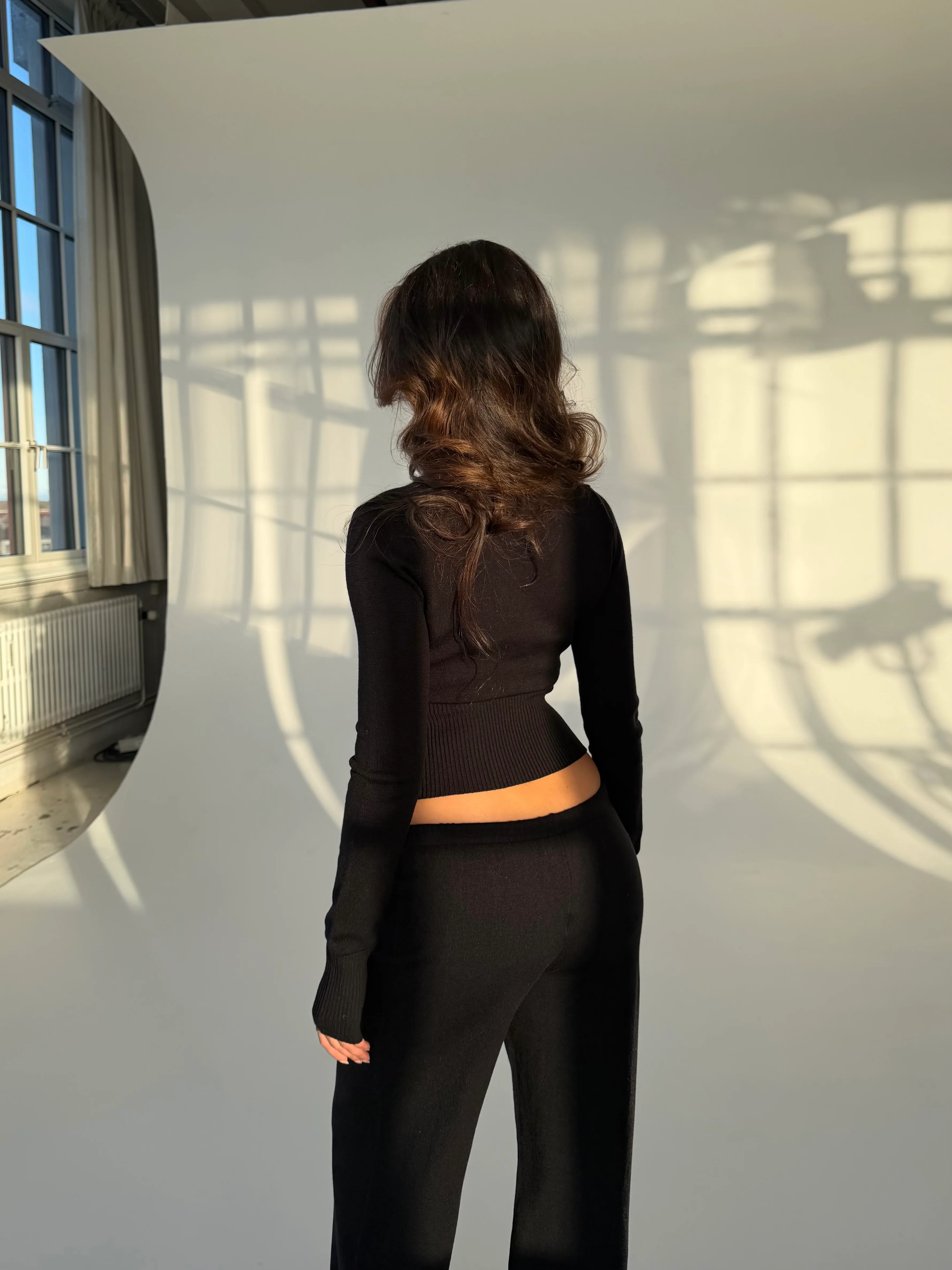 Zipper knit - schwarz - Image 5